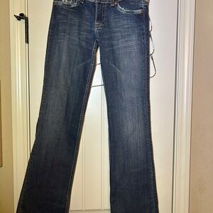 Miss Me Dark Blue Flare Jeans